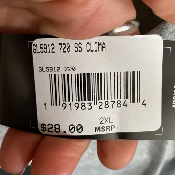 Mens 2XL Adidas Climate cool T-shirt - Picture 5 of 5